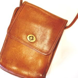 Vintage coach crossbody satchel